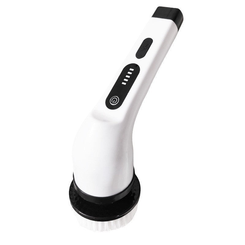 Household Kitchen Bathroom Glass Handheld Powerful All-electric Cleaning Brush Long Rod High-power Handheld Cleaning Machine
